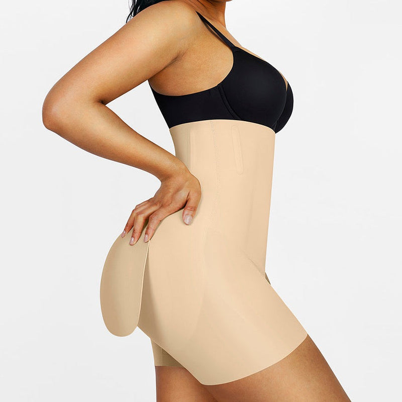 Bezszwowy bodyshaper z  push up