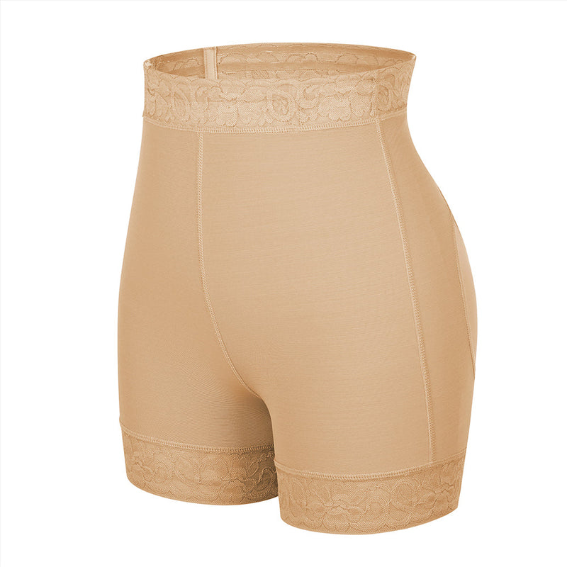 Majtki modelujące Kim z koronką- beige