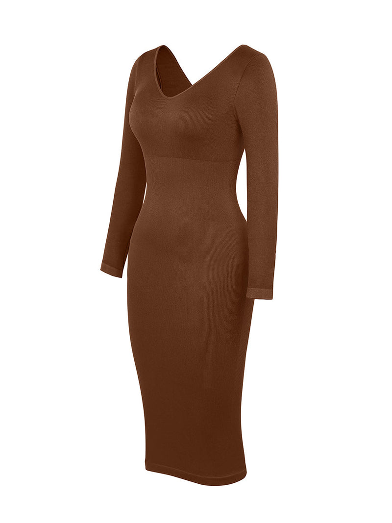 Sukienka modelująca Nero Brown