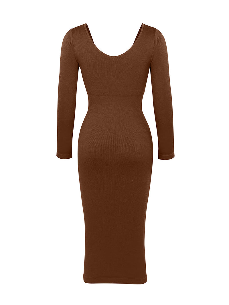 Sukienka modelująca Nero Brown