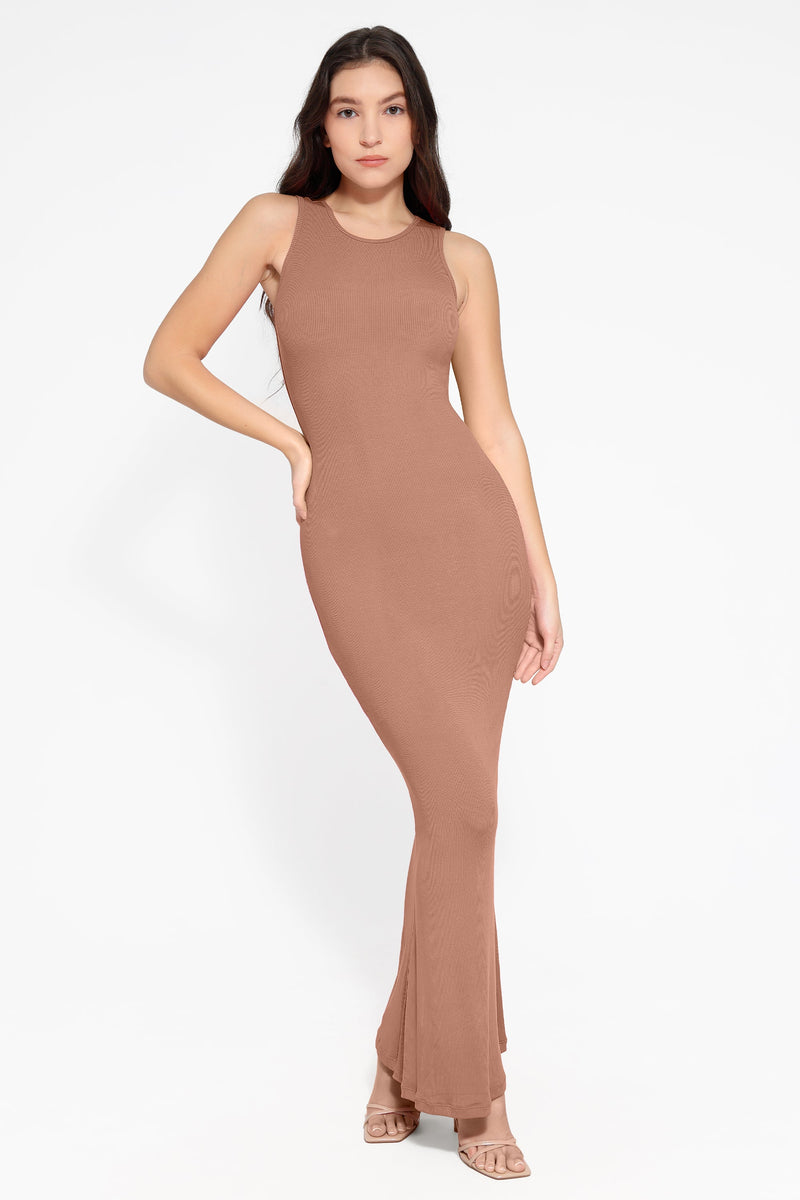 Sukienka modelująca Crema  Beige