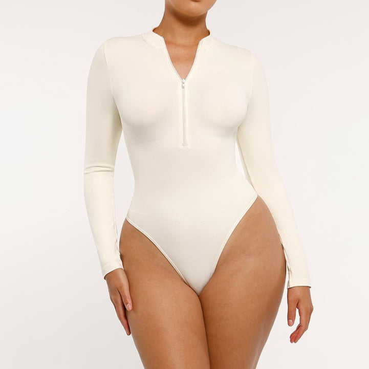 Body modelujące z suwakiem cream