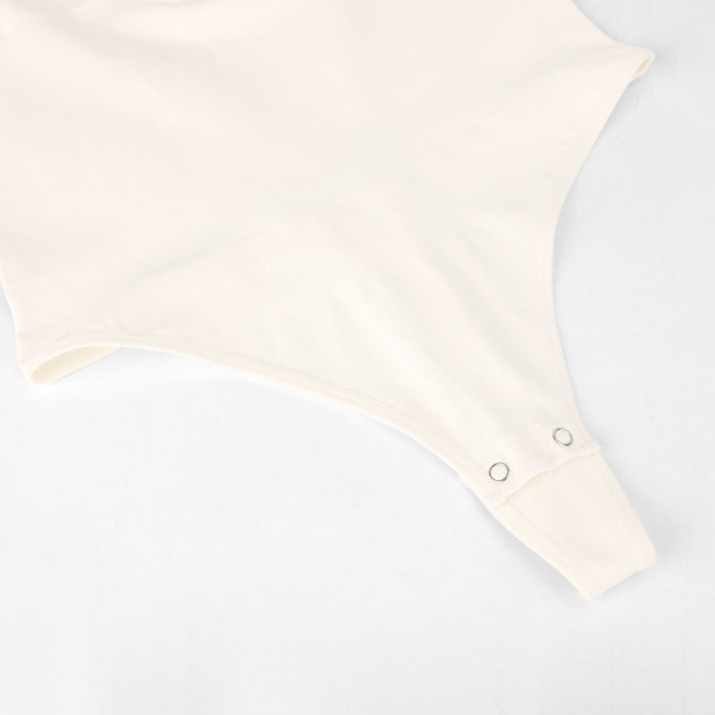 Body modelujące z suwakiem cream