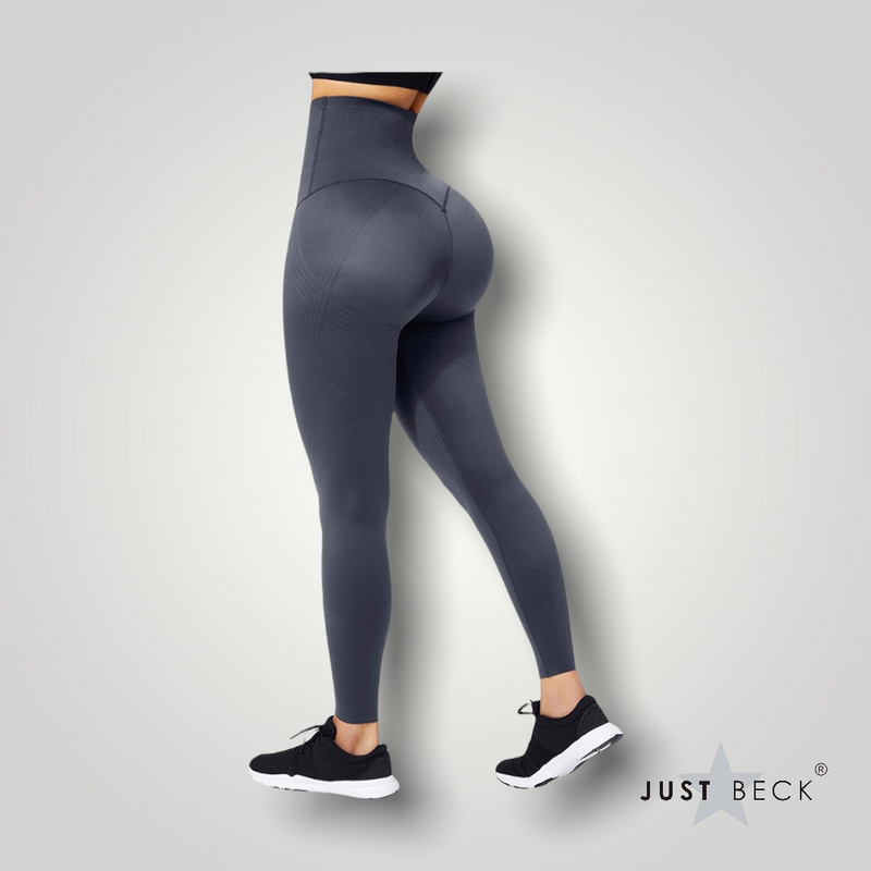 Leginsy slim fit- szare