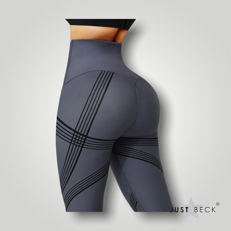 Leginsy slim fit- szare