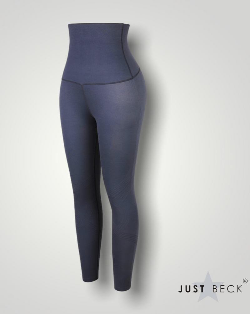 Leginsy slim fit- szare