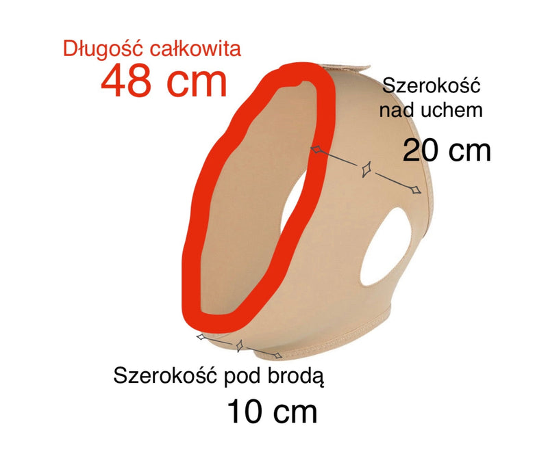 Opaska liftingująca podbródek