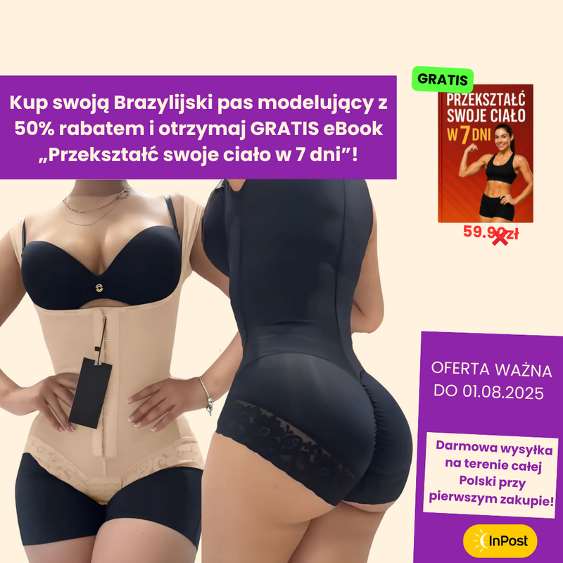 Brazylijski Pas Modelujący Brzuch i Pośladki
