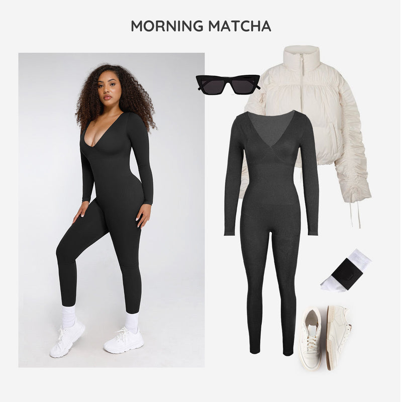 Kombinezon modelujący SLIMLINE Black