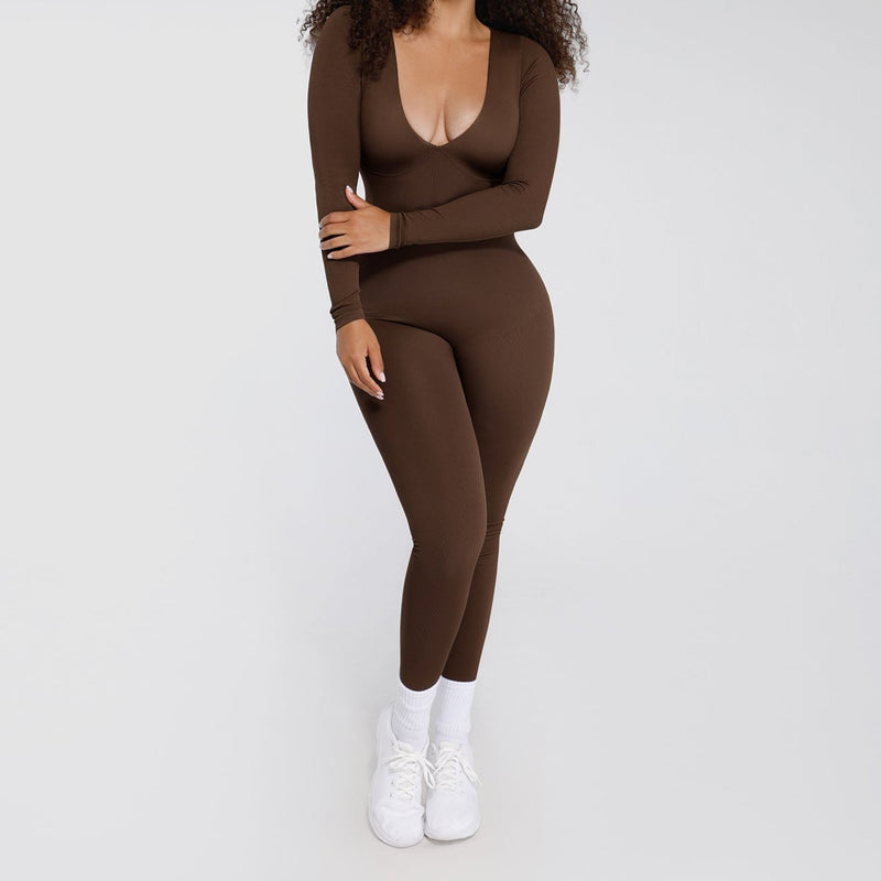 Kombinezon modelujący SLIMLINE Brown