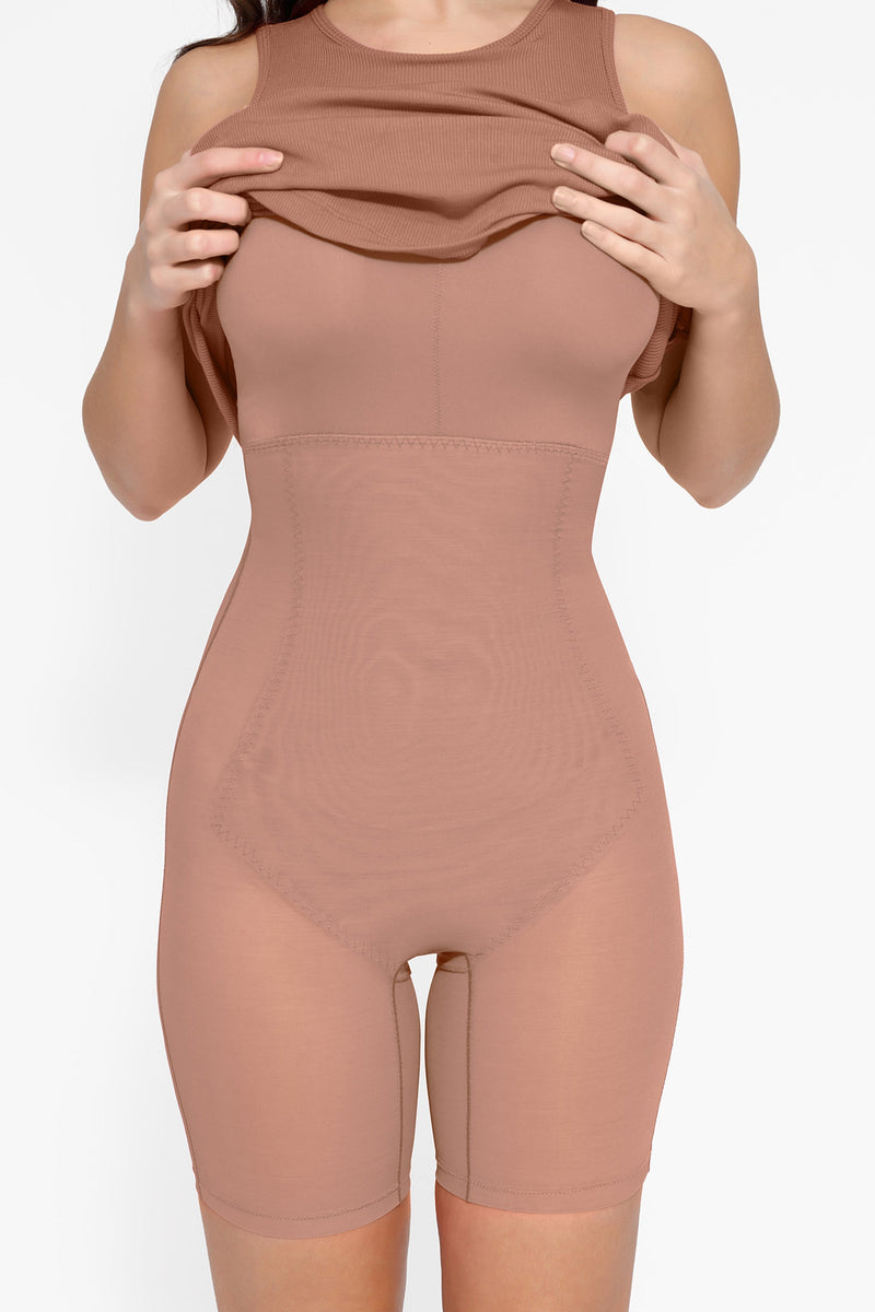 Sukienka modelująca Crema  Beige